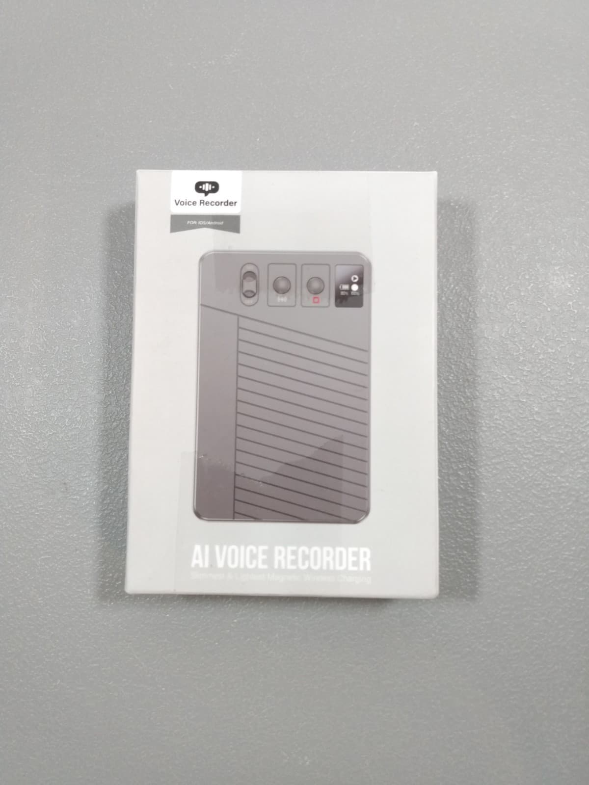 AI Voice Recorder ChapGPT Empowered Audio Recorder 50Ft Distance New Open Box