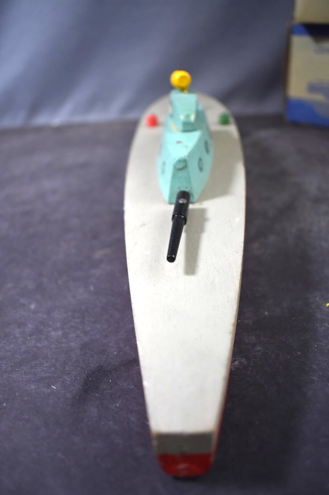 Keystone Action Submarine, Wood, w/ Torpedos & Target, Item 217, 2485453 6