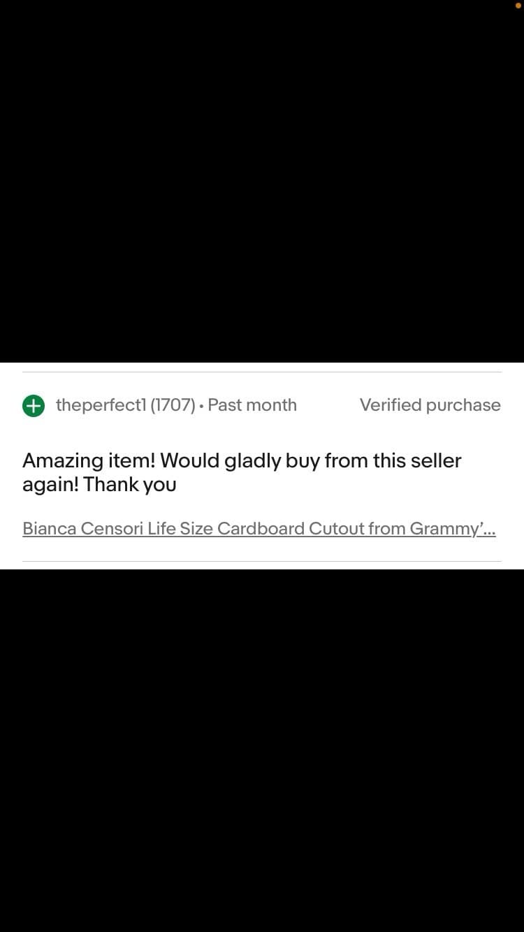 Bianca Censori Life Size Cardboard Cutout from Grammy’s 2025 LAST ONE! 2