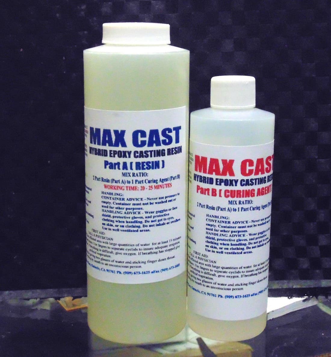 Very Flexible Clear Epoxy -High Tear Strength Tough & Stretchy -Casting Bonding