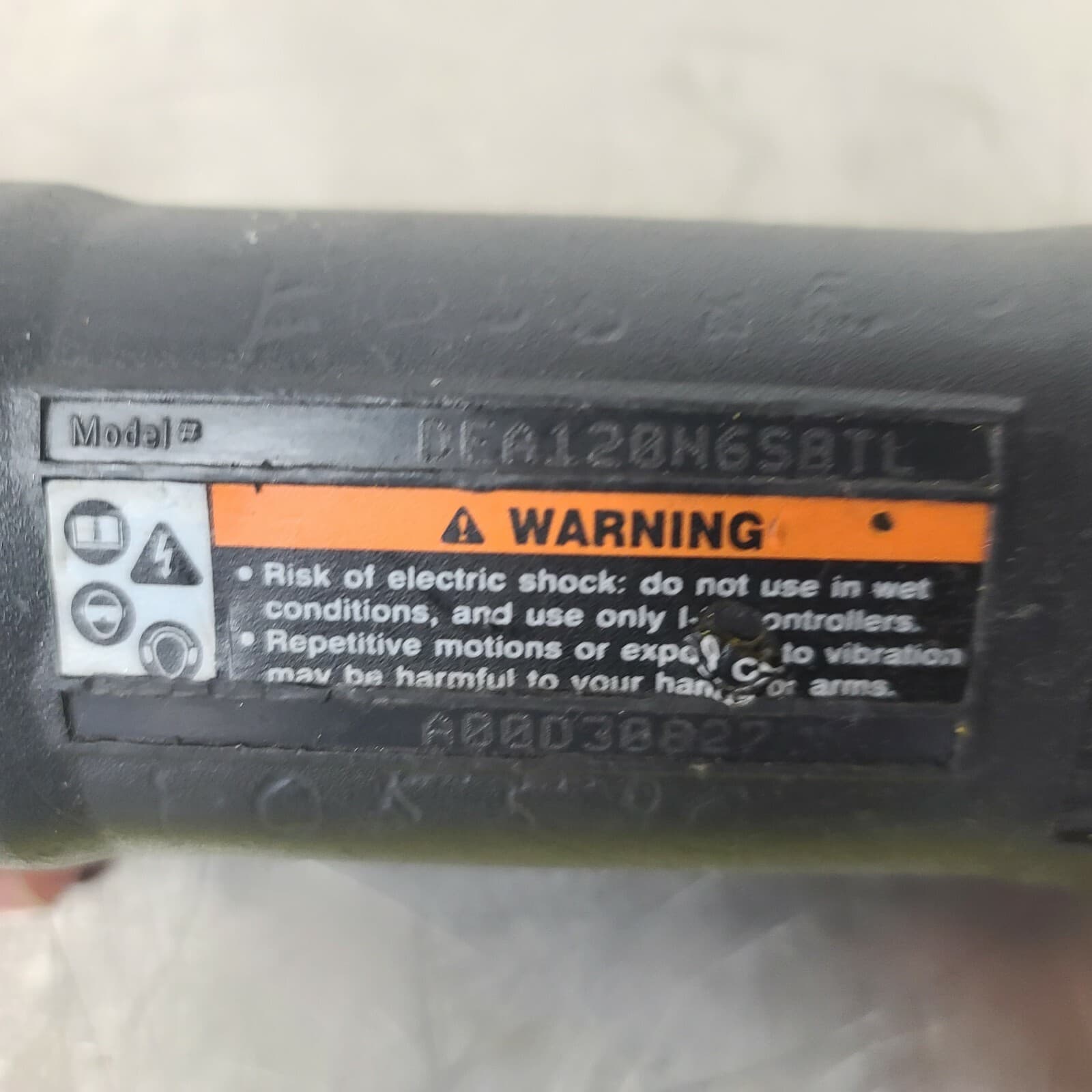 Ingersoll Rand D Series Nutrunner Ratchet 395RPM 90-120Nm 1/2" DEA120N65BTL[B8S3 2