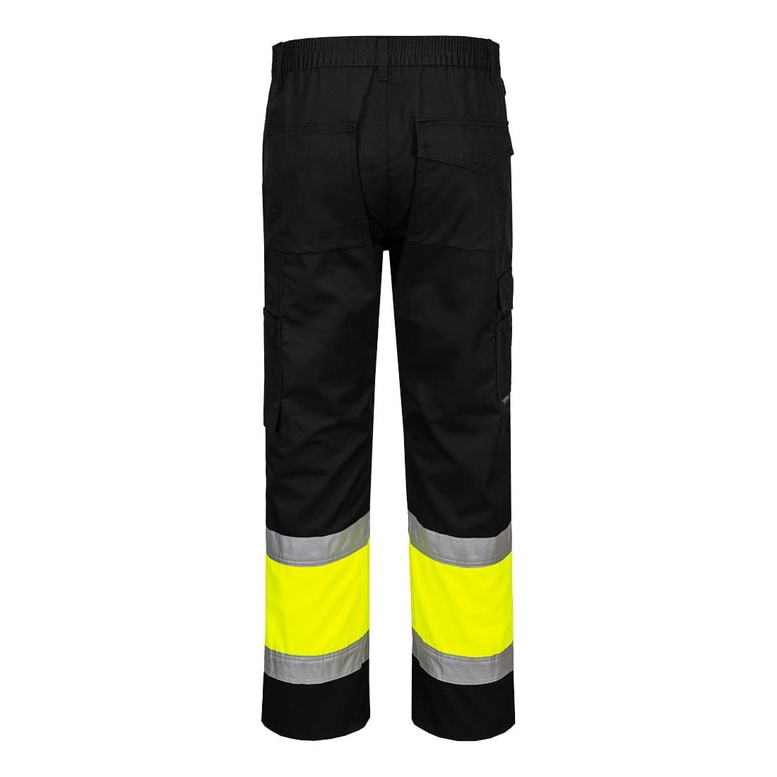 New Portwest Hi-Vis 2 Tone Combat Trousers Class E/1 Service Pant E049 2
