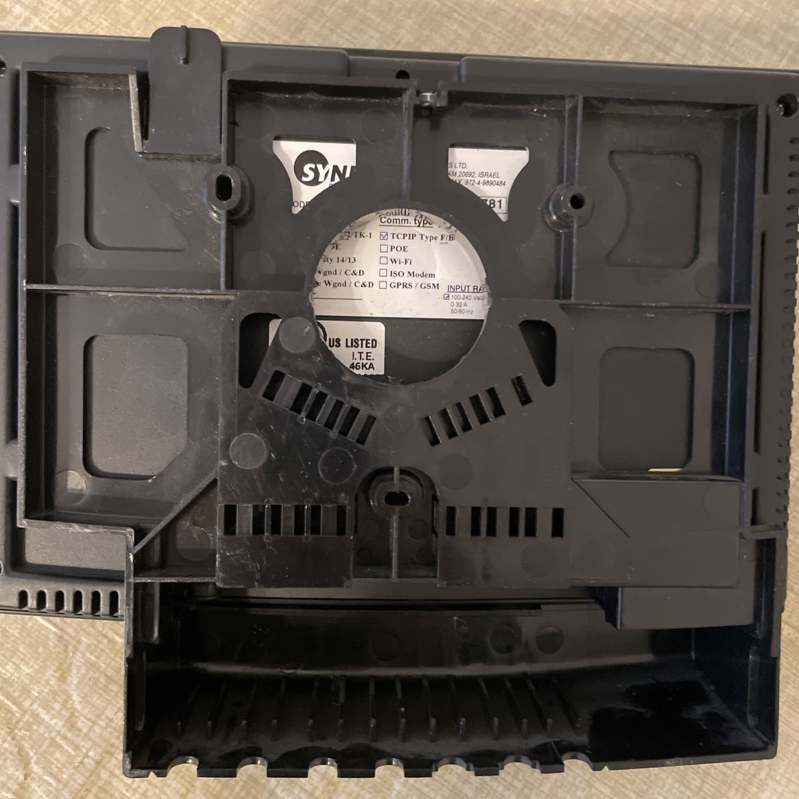 TA785fpu Synel Biometric Fingerprint Time clock, Unit Only, No Cords. 2