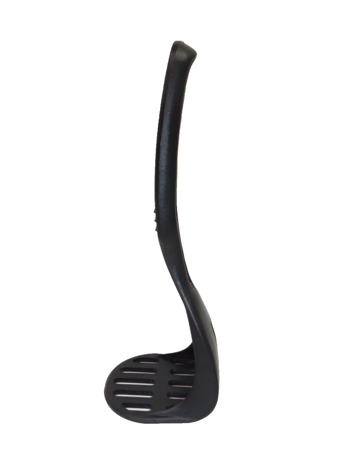 Potato Masher Black Nylon Heat Resistant  Curved Handle