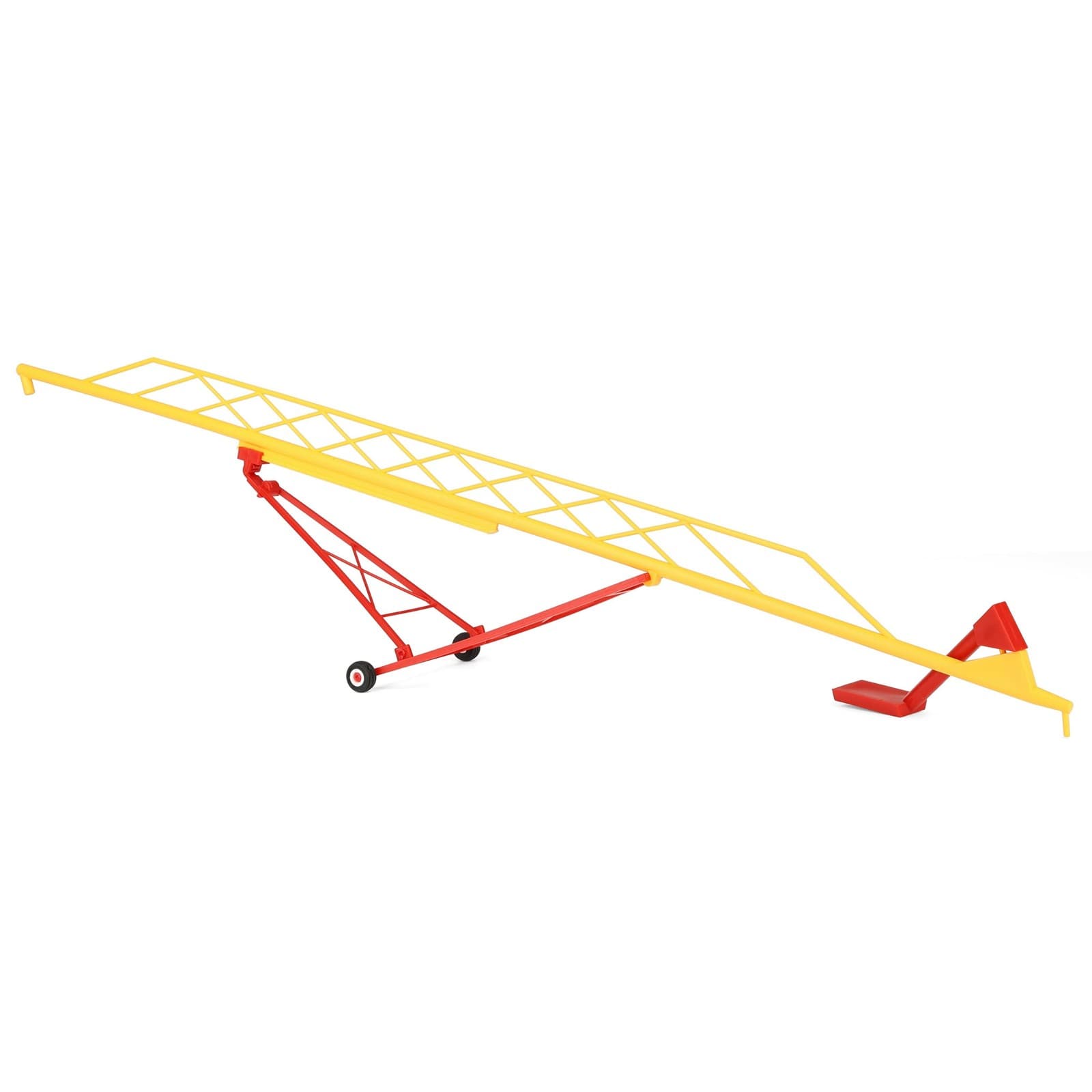 Replica 1/64 Plastic Red & Yellow Grain Auger, (115ft to scale) MW1001-RY 2