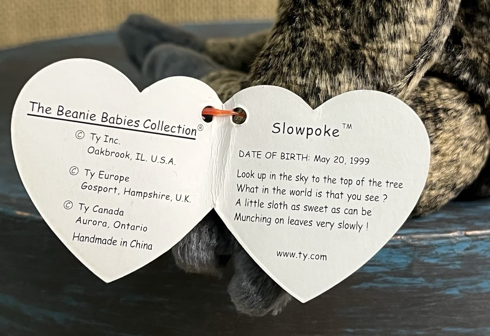 Lot Of 3 Beanie Babies, Mystic, Peanut & Slowpoke New 6