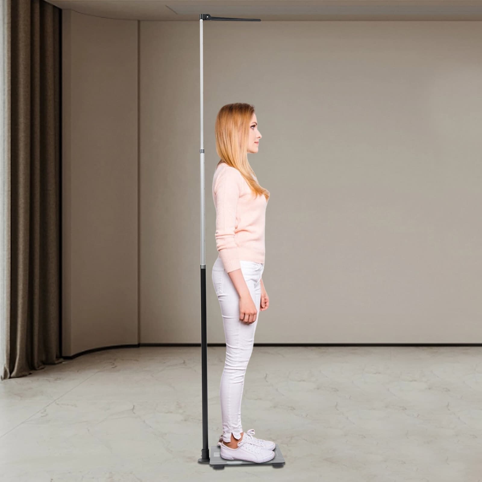 2 in 1 Height and Weight Scale / Medical Weight Scale Platform with Height Rod 3