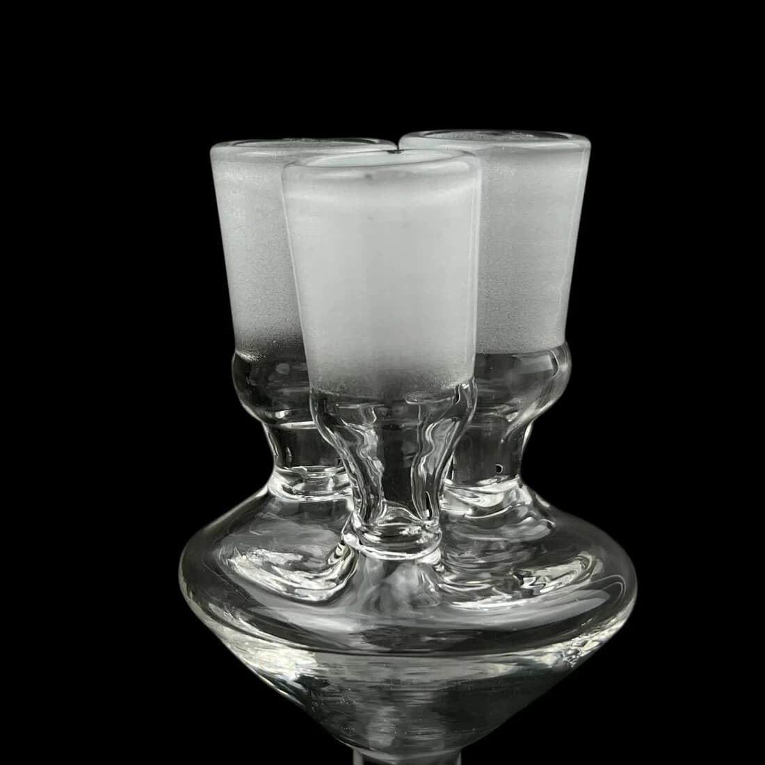 14mm Triple Joint Glass Adaptor - 3 Way Splitter 3