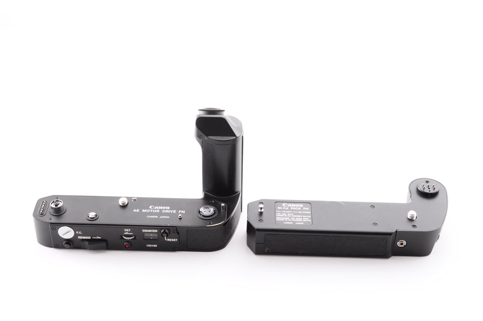 AS-IS *Untested Canon AE Motor Drive FN Canon Ni-Cd Pack FN for F-1 Y0841 2