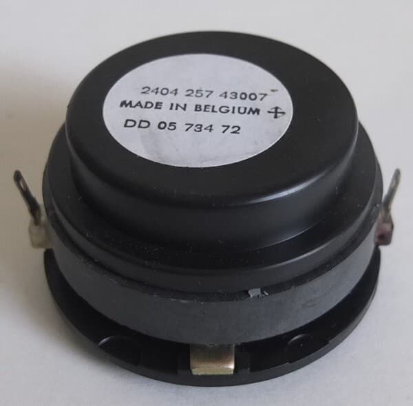 Bang & Olufsen 1" dome tweeter for Beovox CX50 and CX100 speakers c.1989—perfect 5