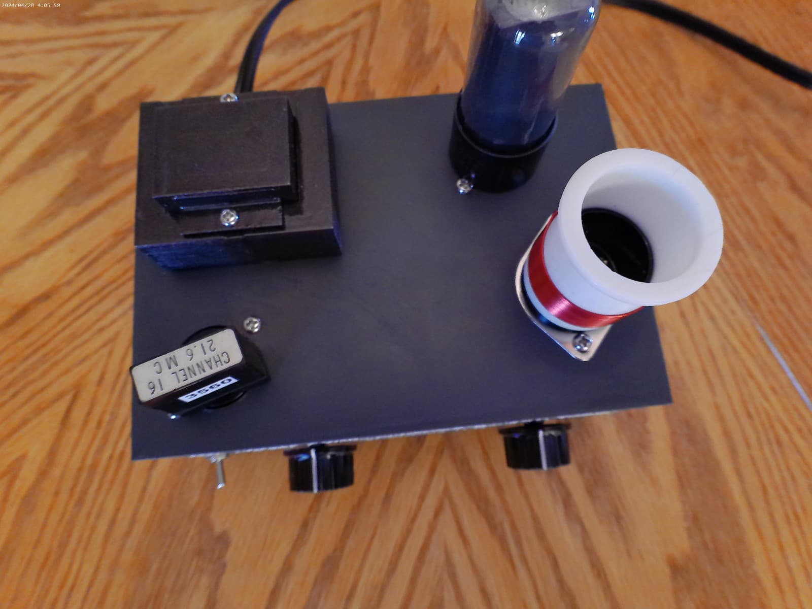 QRP 80/40/20M 7AD7/6AG7 CW Transmitter (7.0 watts Input) 3