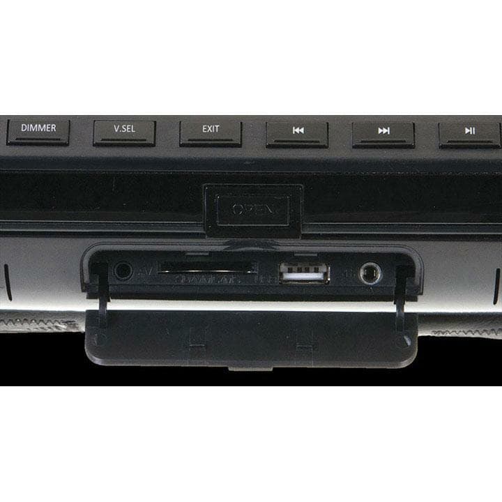 1) Power Acoustik HDVD71CC 7" Headrest Monitor w/ DVD Player 3