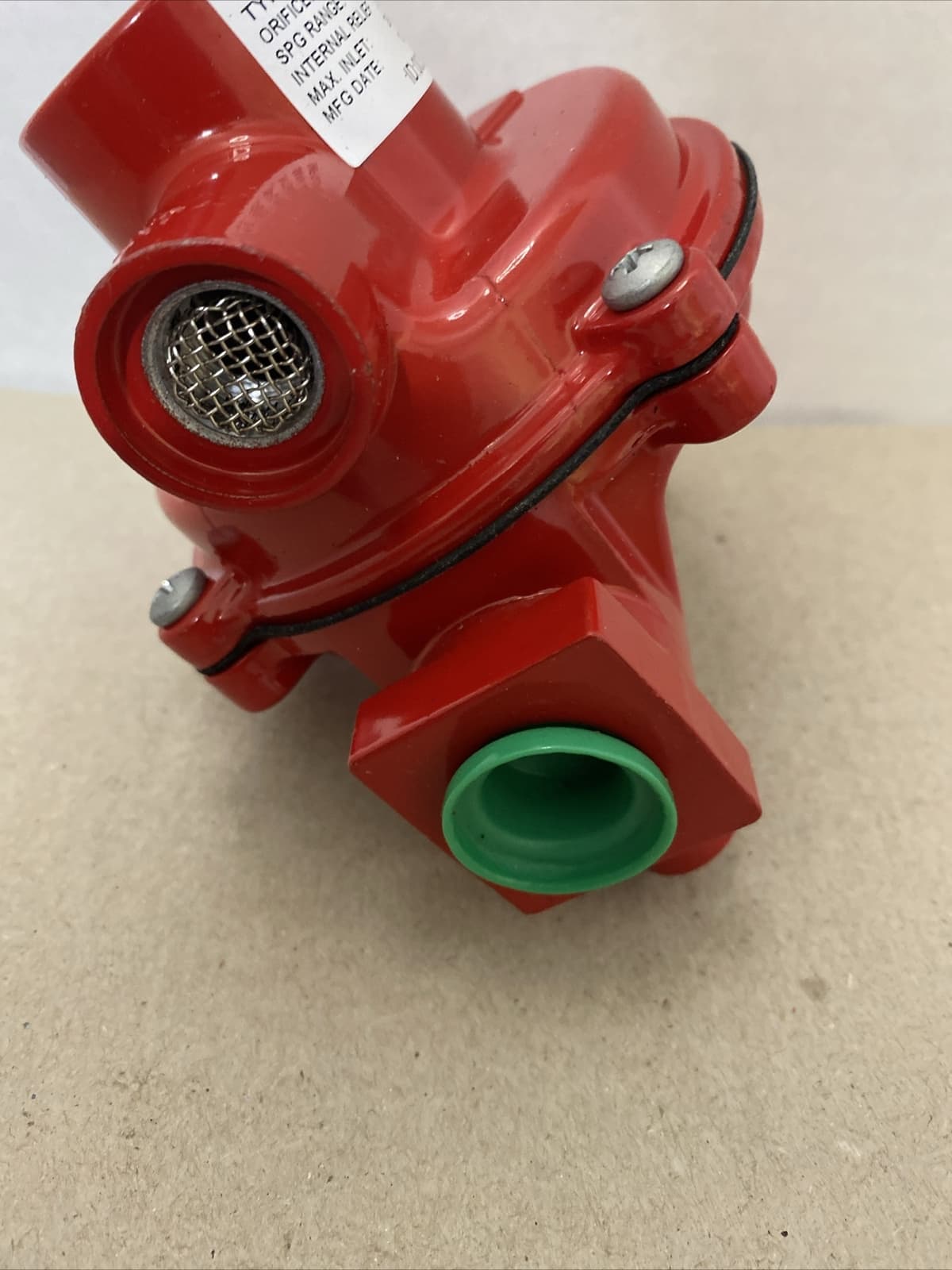 FISHER LP-GAS REGULATOR R122H-AAJ SPG RANGE 10PSI 2