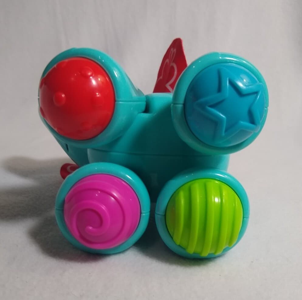 Fisher Price Amazing Animals Elephant Clicker Pals Toy Cloth Ears 5