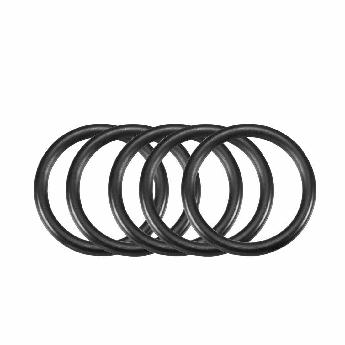 30Pcs Black Round Nitrile Butadiene Rubber NBR O-Ring 20mm x 2.65mm Width ✦KD