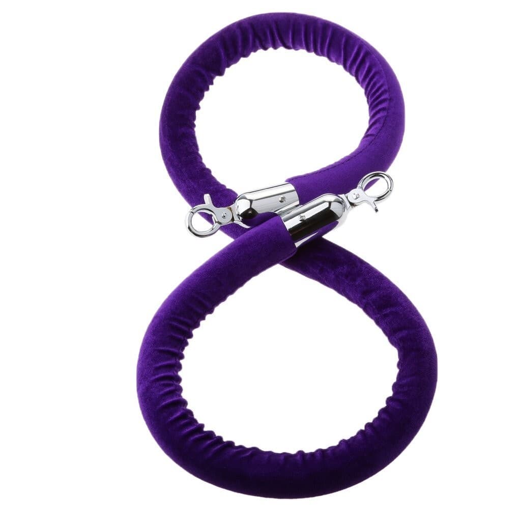 Velvet Hanging Ropes Crowd Control Stanchion Ropes fit for Movie Theaters 3