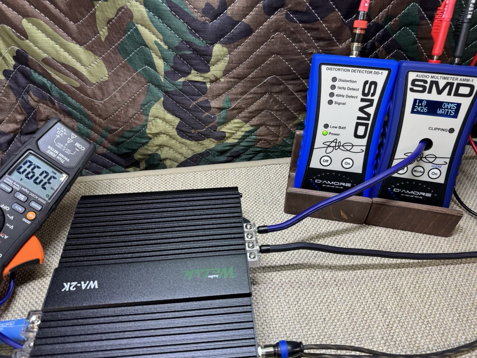 Welsh Audio WA-2K Amplifier (1/0 Inputs) 2400 Watts RMS 6