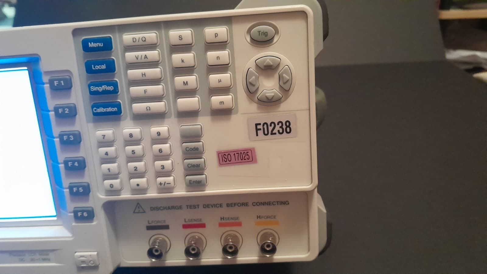 GW Instek LCR-8101G, LCR Meter, Used, Parts/Repair 4