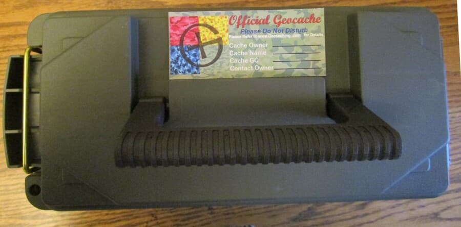 Practical Geocaching® – 12 Official Geocache Labels - STEALTH  GX Logo 2