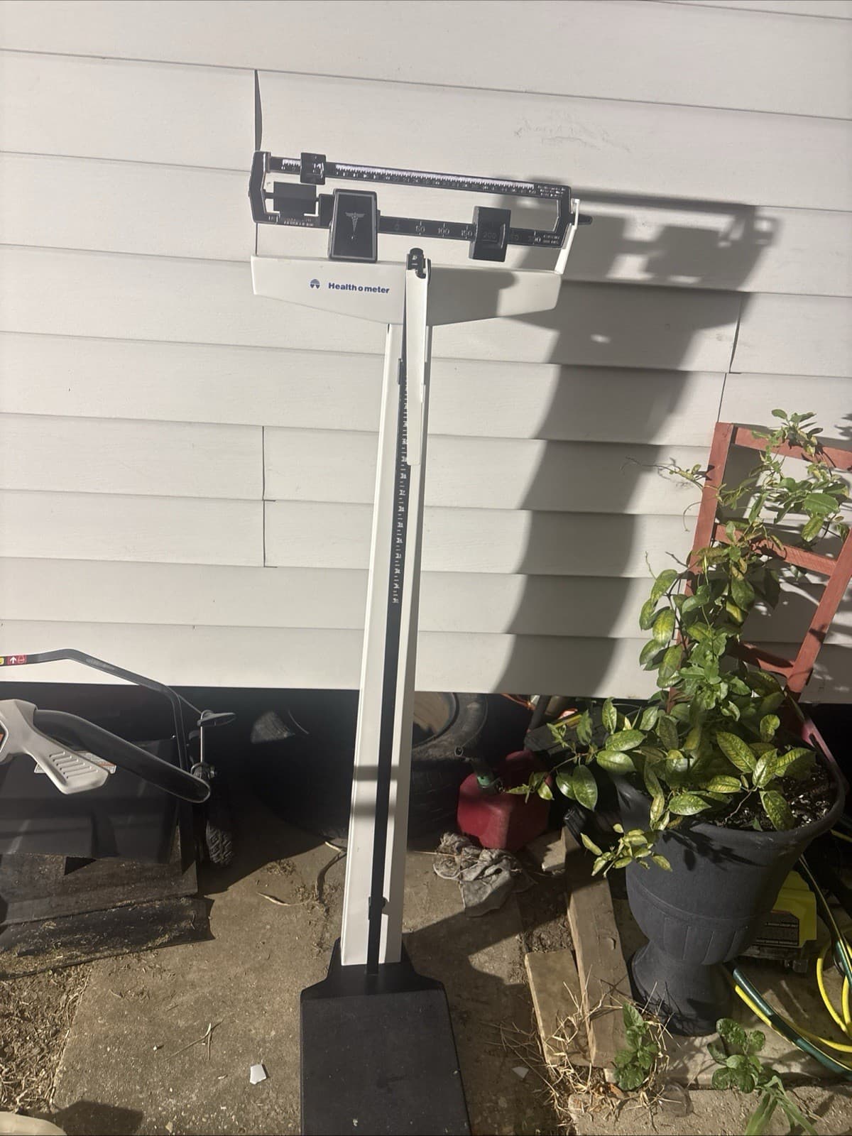 Health o Meter Professional Mechanical Beam Gym Medical Scale Physician Balance 3