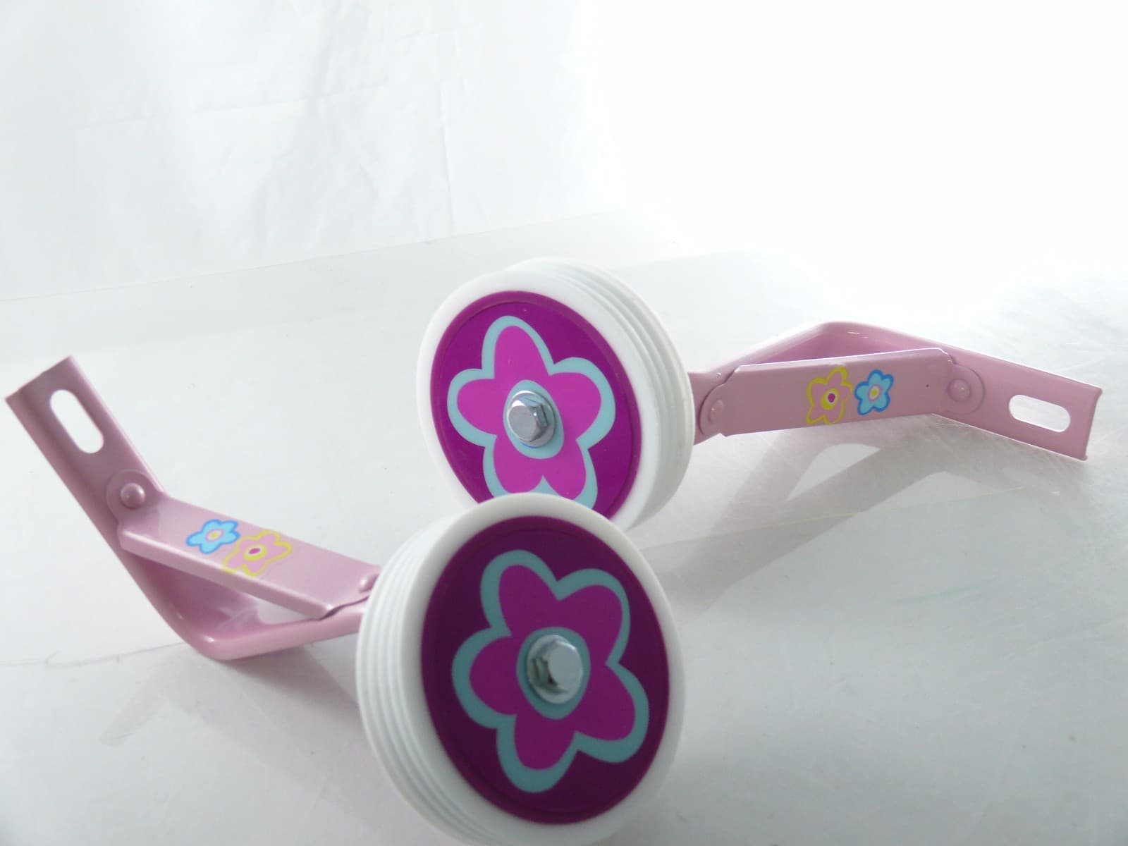  Kids girl Bicycle Heavy Duty Training Wheels for  14"  Bike Children pink  2