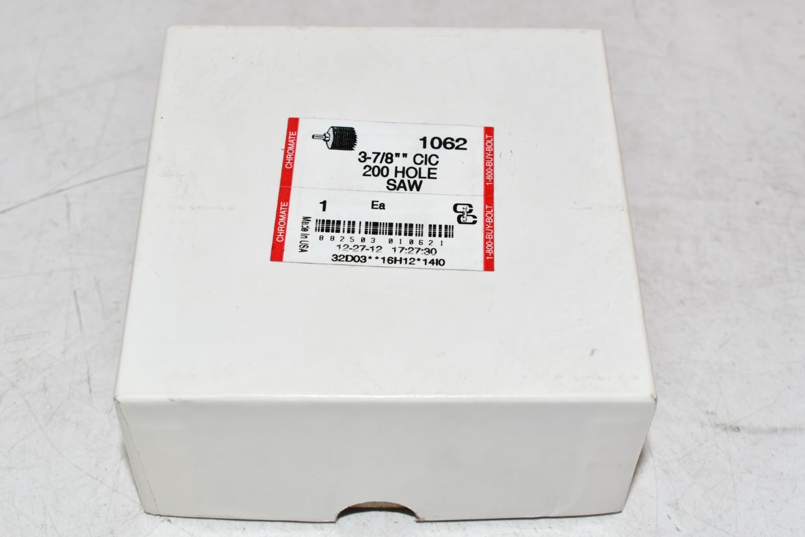 NEW Chromate 1062 3-7/8'' 200 Hole Saw High Speed 3