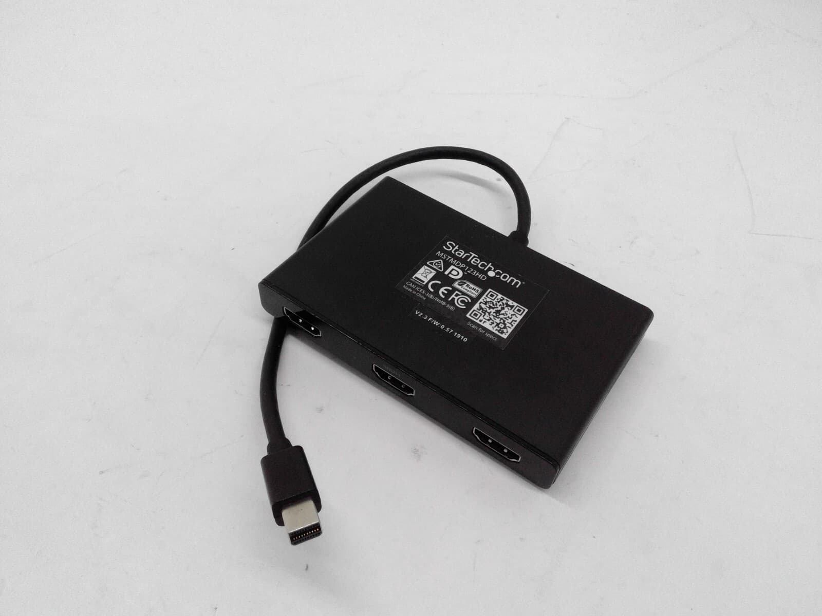 StarTech.com MST Hub Mini DisplayPort to 3-Port HDMI MSTMDP123HD 3