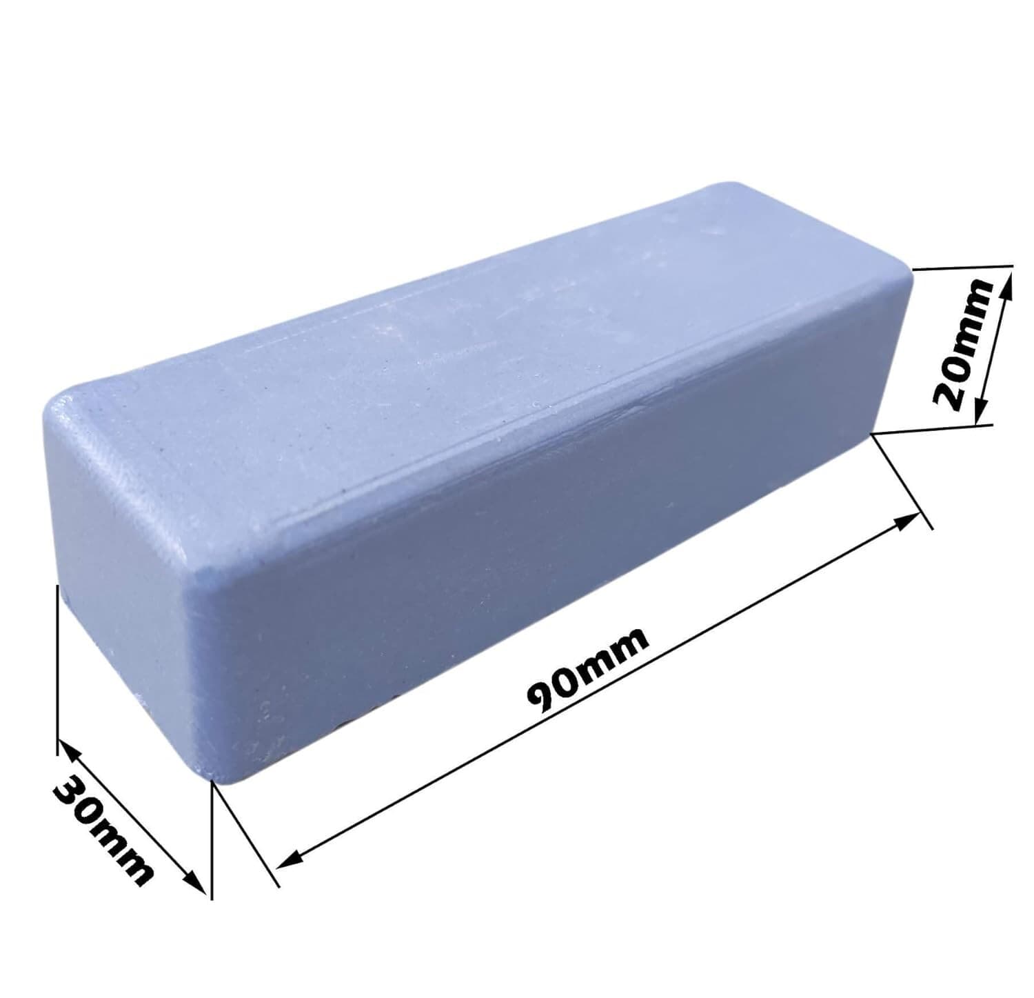 Rueda pulidora de 6" con kit de compuesto para pulir joyas y metales blandos NEW 5