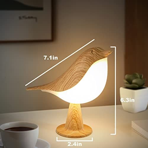 Bedside Lamps Bird Lamp Bird Decorations for The Home Small Lamps for Wood 4