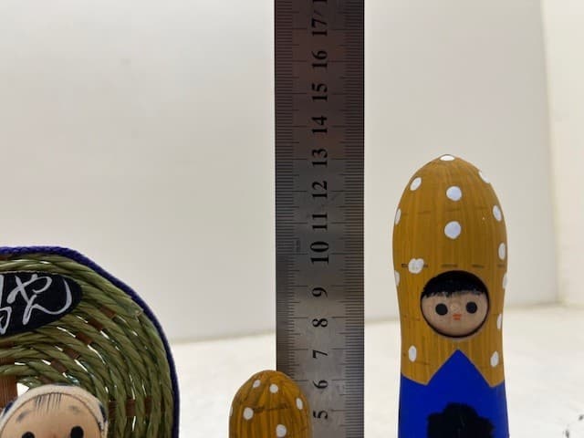 Kokeshi traditional Japanese crafts Set 4