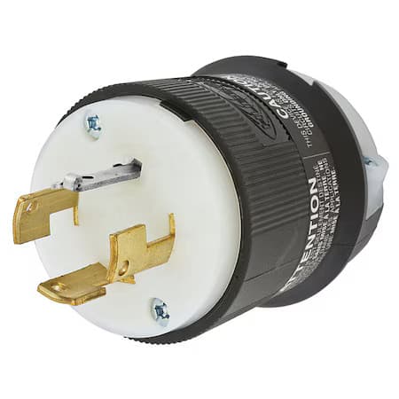 Hubbell Wiring Device-Kellems Hbl7411c Locking Plug, Non-Nema, 20 A, 120/208V