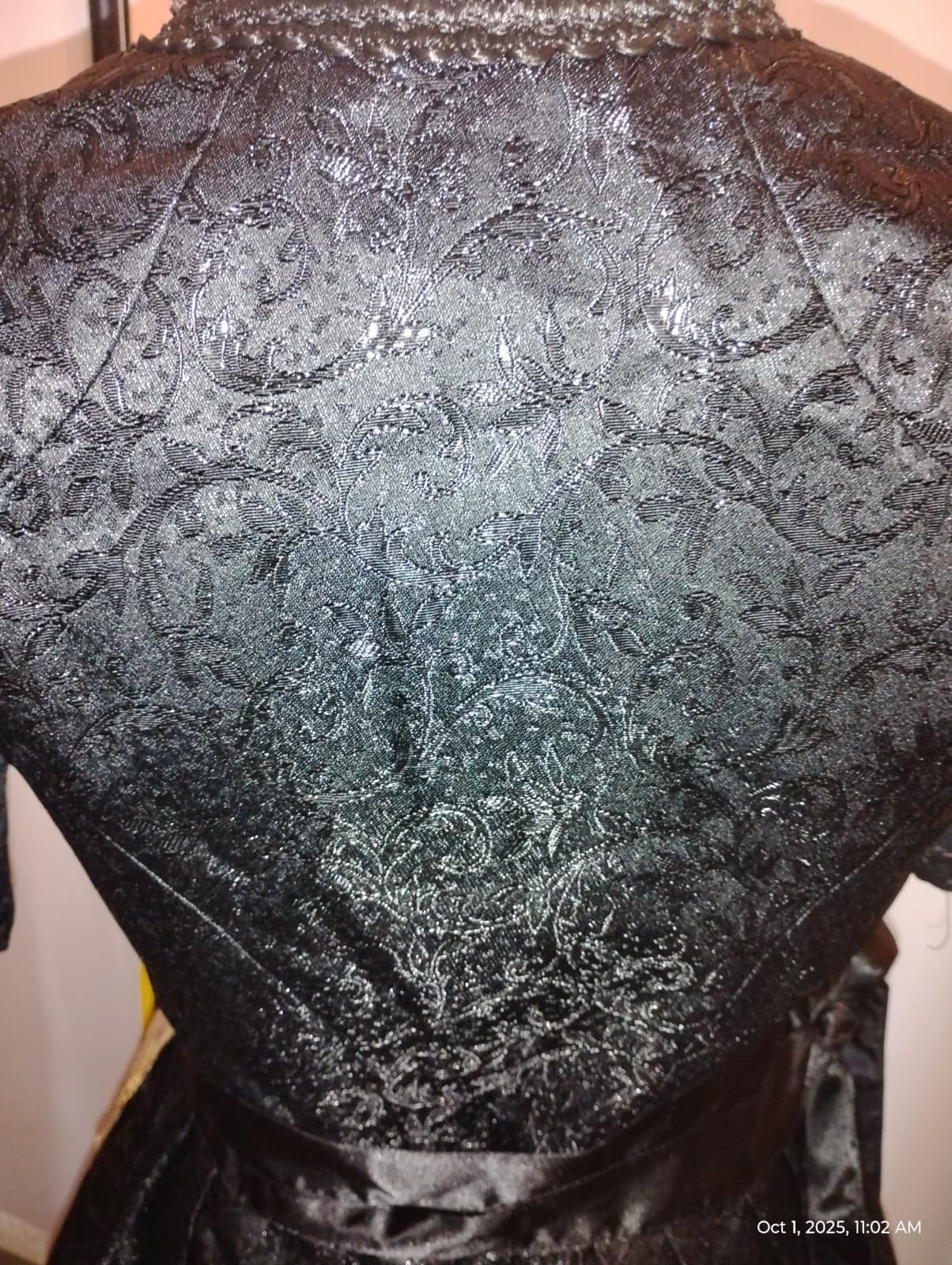 US 8 Waitress,Trachten,Oktoberfest,Germanfest Dirndl Dress,3-pc,Black,Brown 6