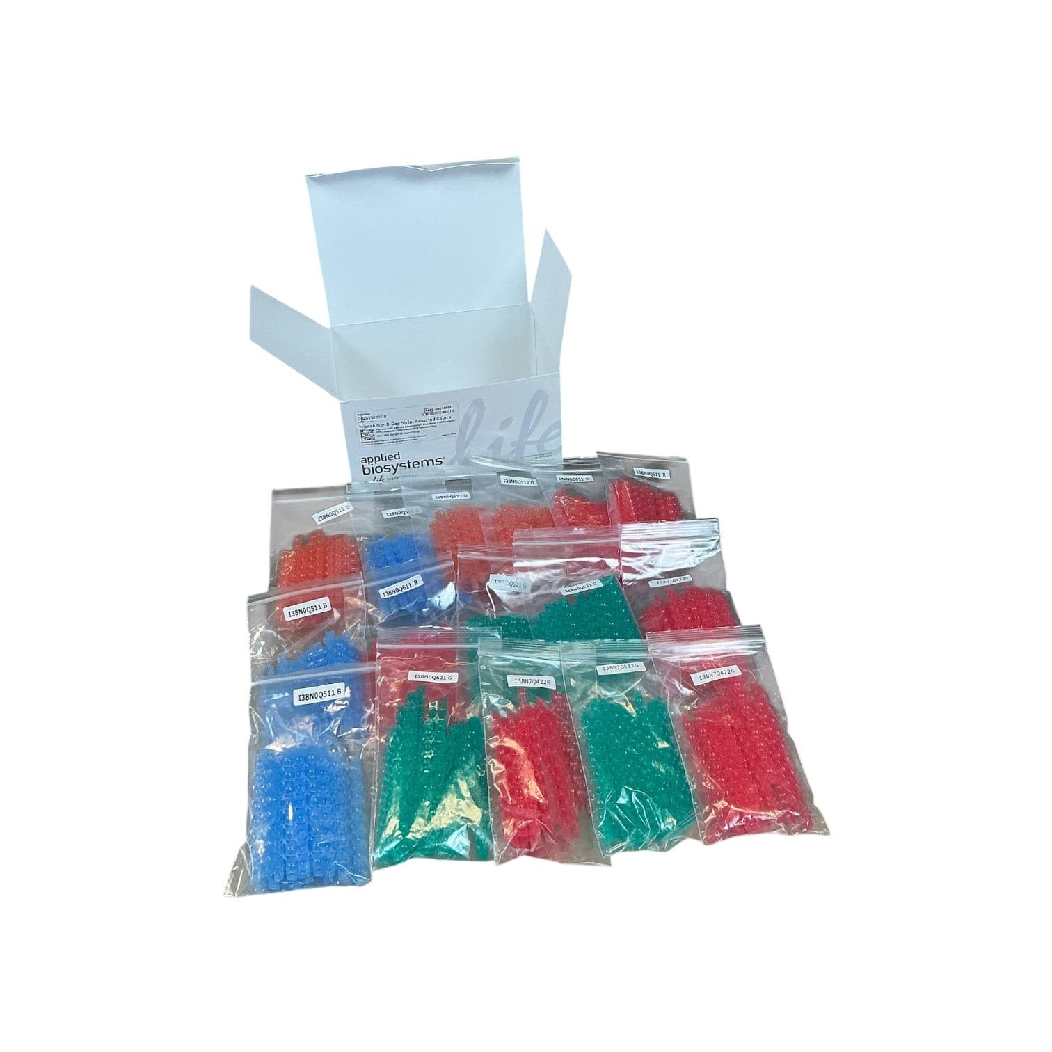 Applied Biosystems MicroAmp 8-Cap Strips & EnduraPlate Reaction Plates Lot (New 5