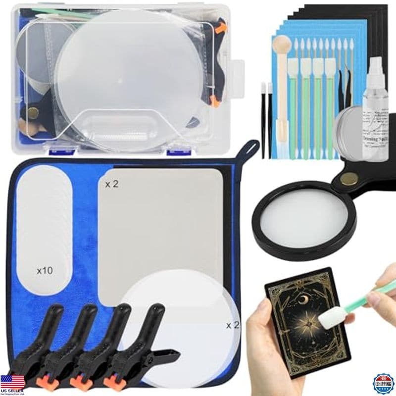 17-in-1 Card Care Cleaning & Polishing Kit - Complete Trading Card Restoration