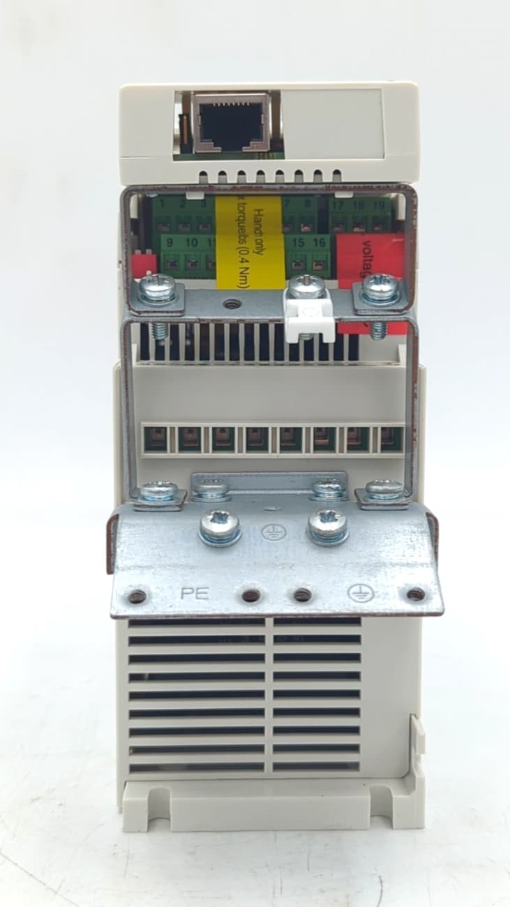 ABB ACS355-03U-08A8-4 VFD, 5 HP, 380-480V w/FENA-01 E-NET Used 5