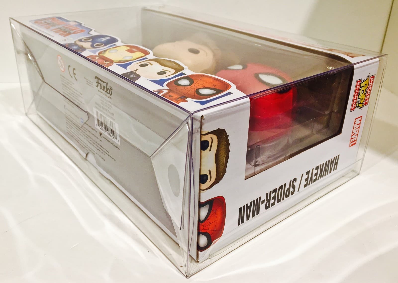 1 Box Protector For The FUNKO Marvel Captain America Civil War 4 Pack  Custom 5