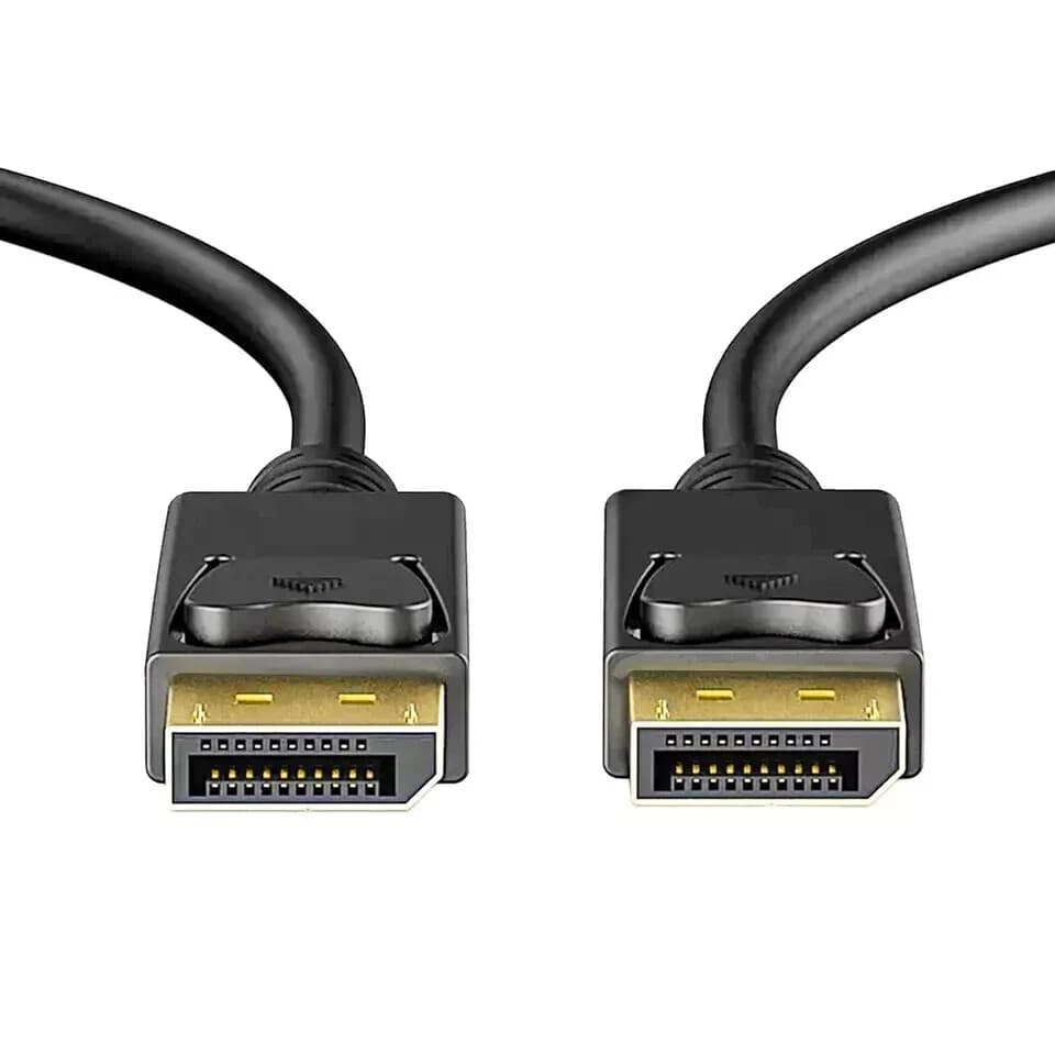 Displayport to Display Port Cable DP Male to Male Cord 4K HD w/ Latches 6ft/10ft 4