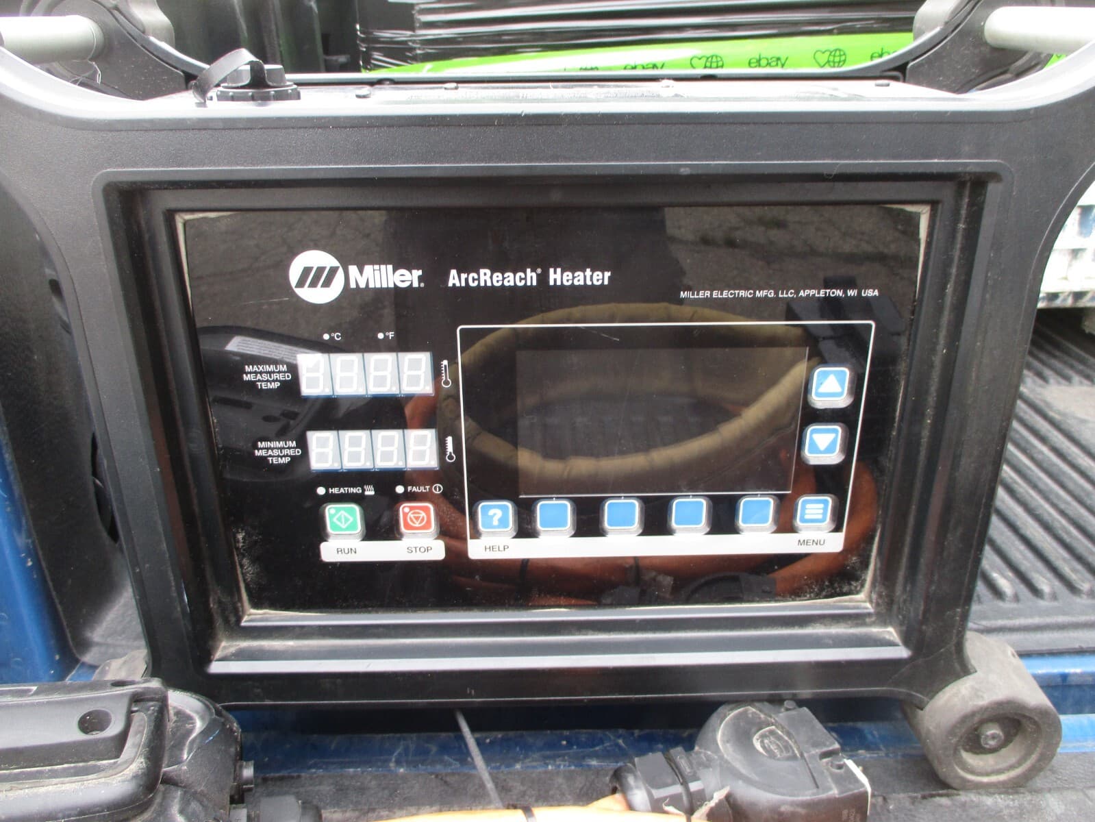 MILLER WELDER ARCREACH HEATER W/ EXTENSION CABLE & QUICK WRAP  ARC REACH 2