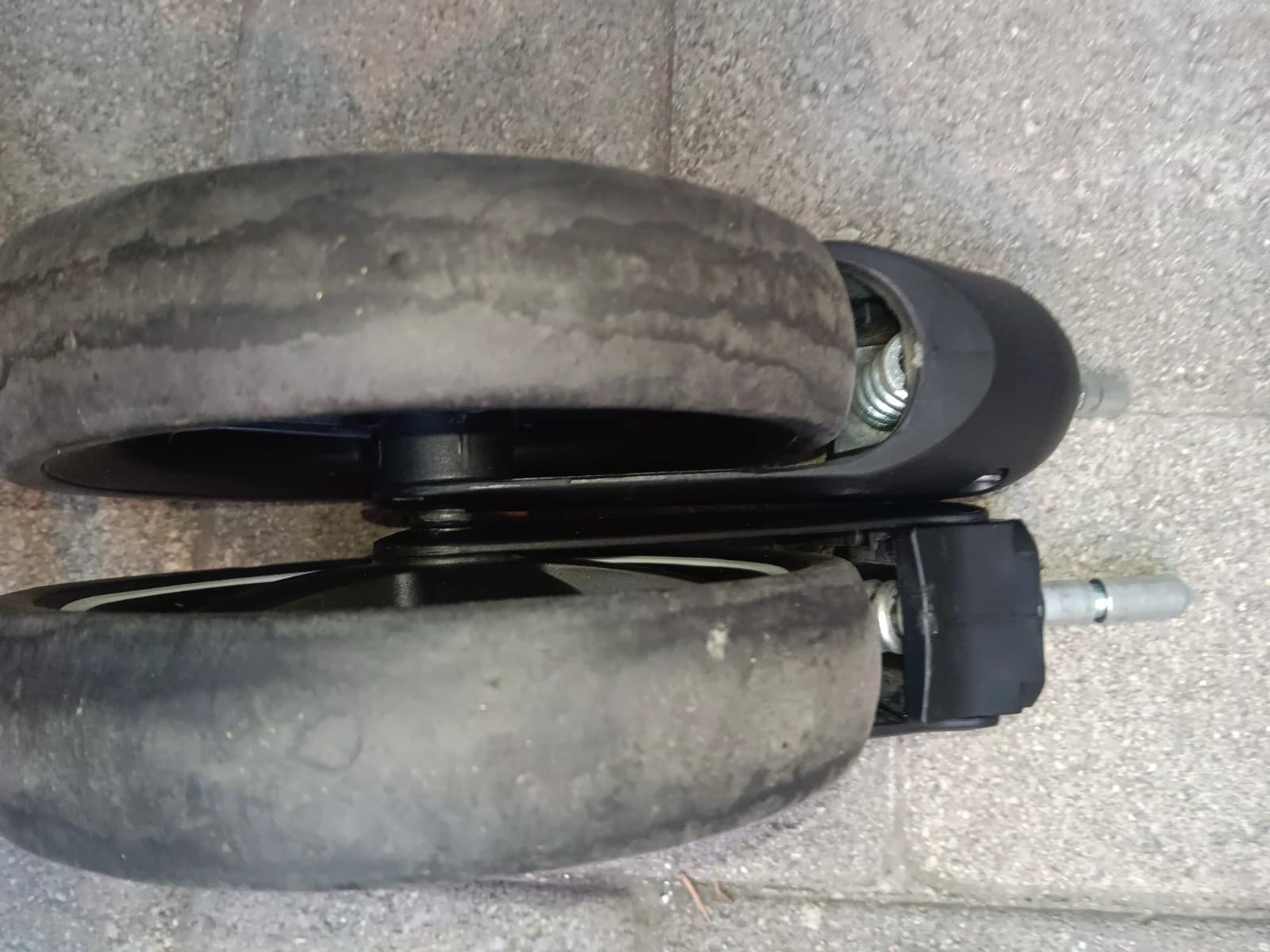 Two (2) Maxi Cosi Zelia Stroller Front Wheels 4