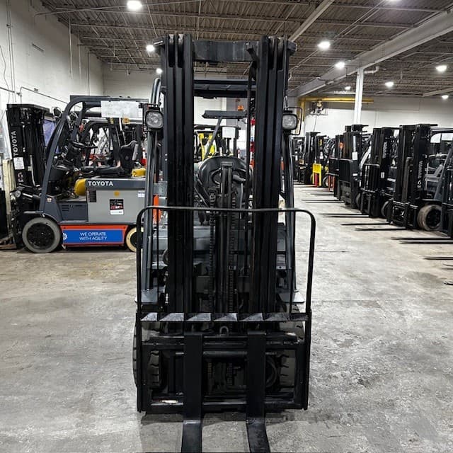 2019 Toyota 8FGU15 3000lb Used Forklift Triple Mast Sideshift LP Gas 5960 Hours 6