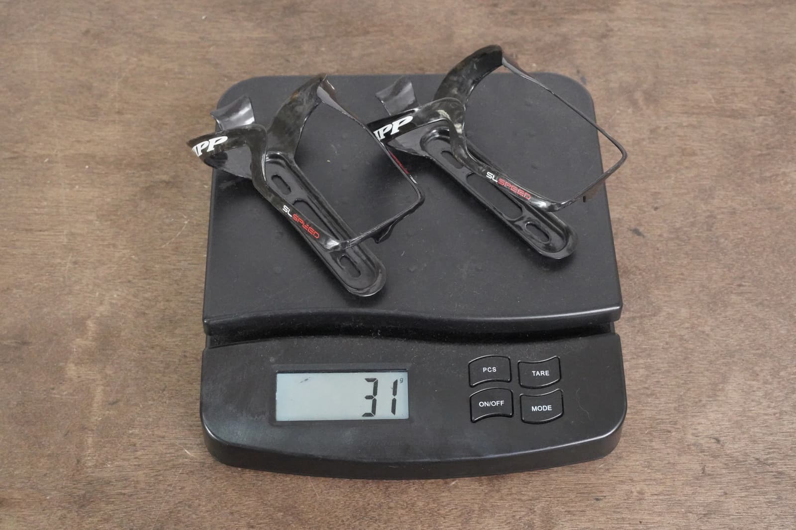 (2) Zipp SL Speed Carbon Water Bottle Cages 31g 4