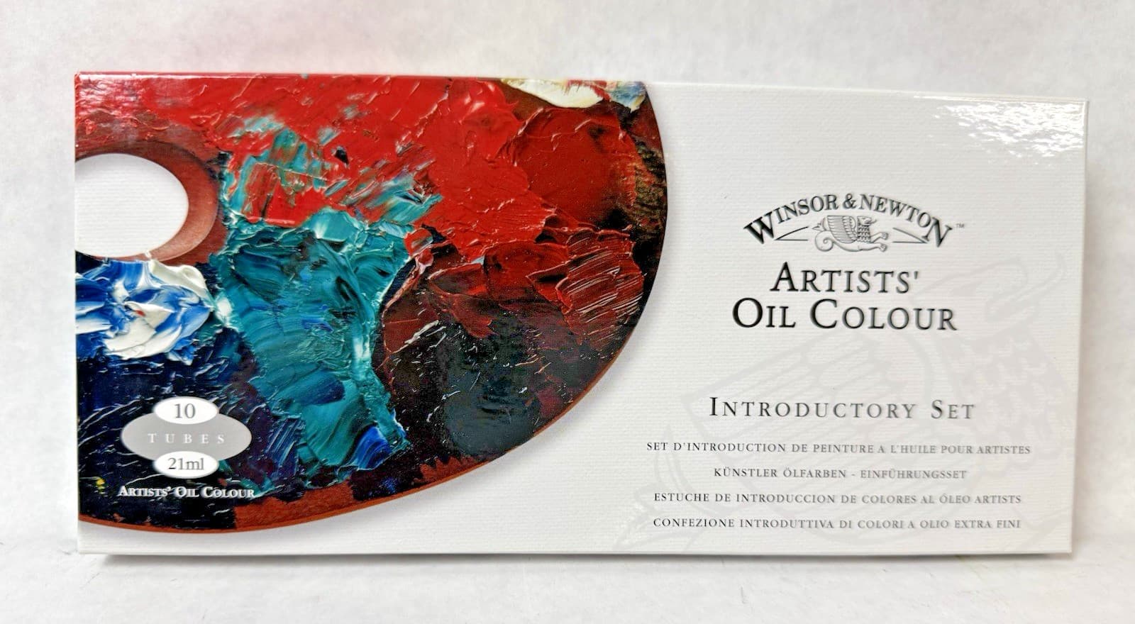 Winsor & Newton Artists Professional Oil Color Introductory Set of 10 NEW IN BOX 6