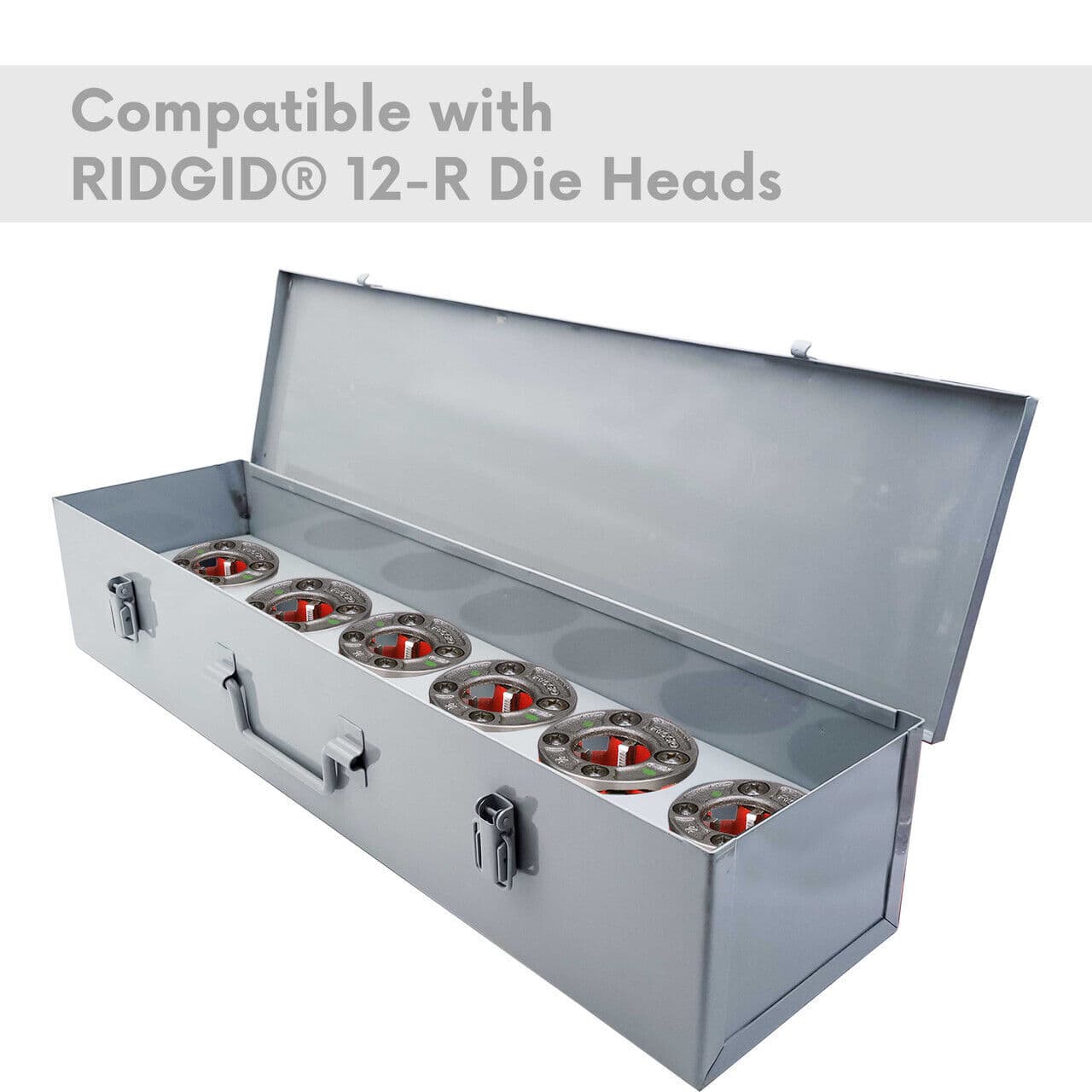Staten Tools 38625 Metal Carrying Case fits RIDGID® 12-R Die Heads 12R Ratchet a 2