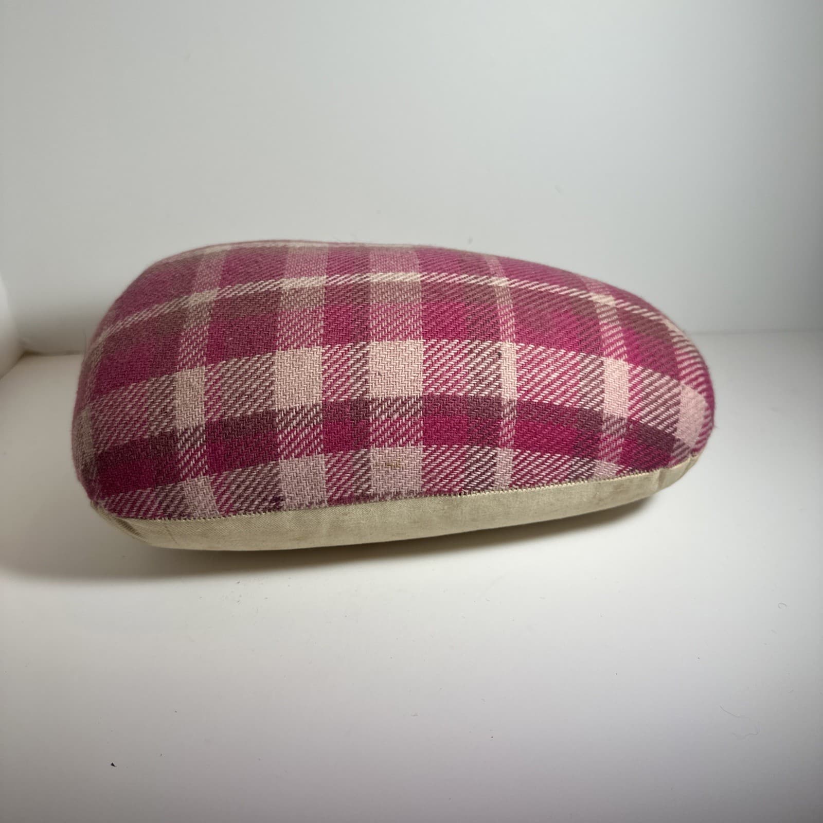 Vintage Singer Tailor's Ham Plaid  Pressing Dressmaking Ironing Shaping Sewing  2