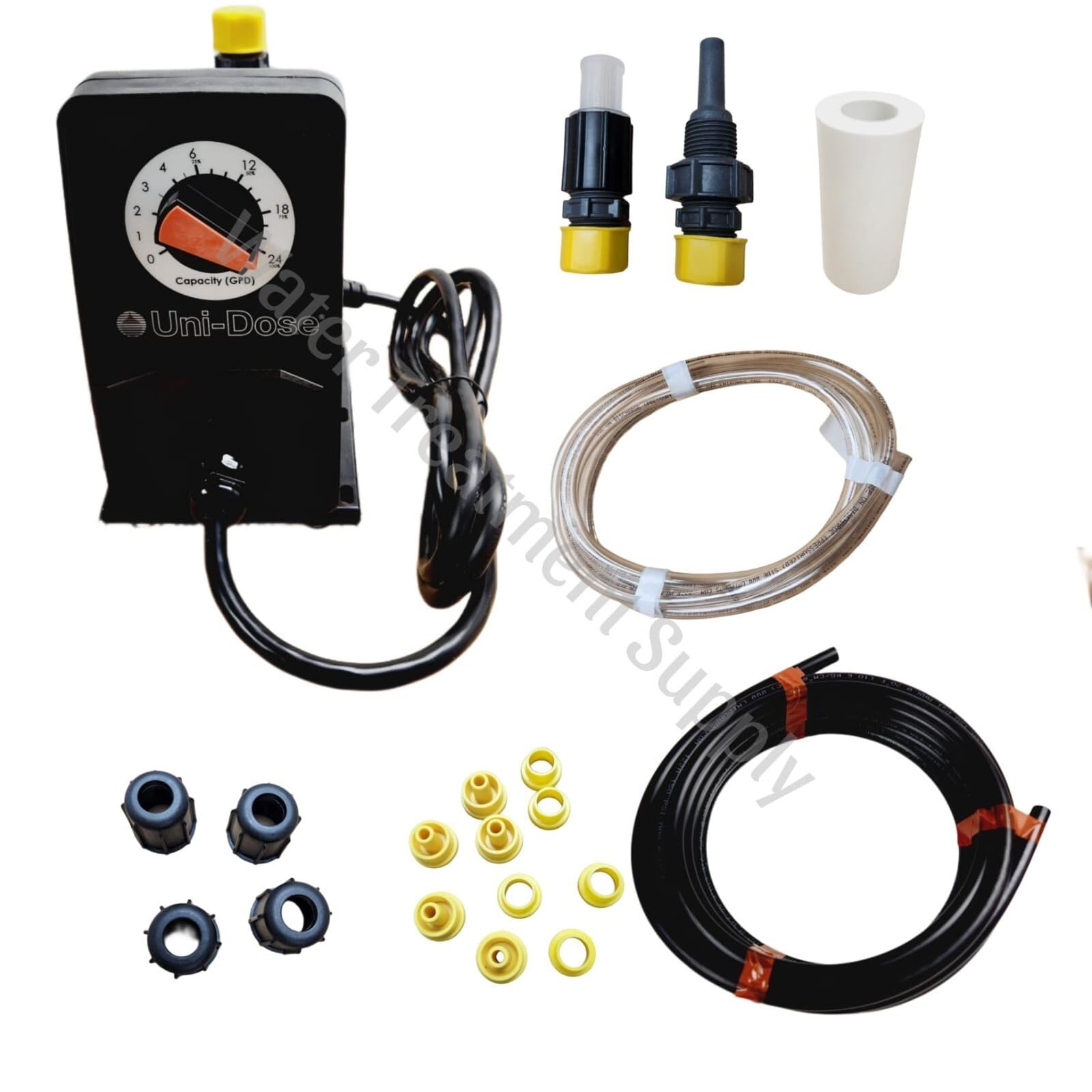 UD001-238NU (938NU) UNIDOSE CHEMICAL CHLORINE PUMP 1-24 GPD-80 PSI 115V (NEW) 3