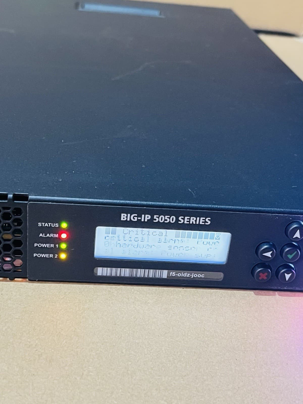 F5 BIG-IP 5050 LTM Local Traffic Manager Load Balancer w/Dual PSU 4