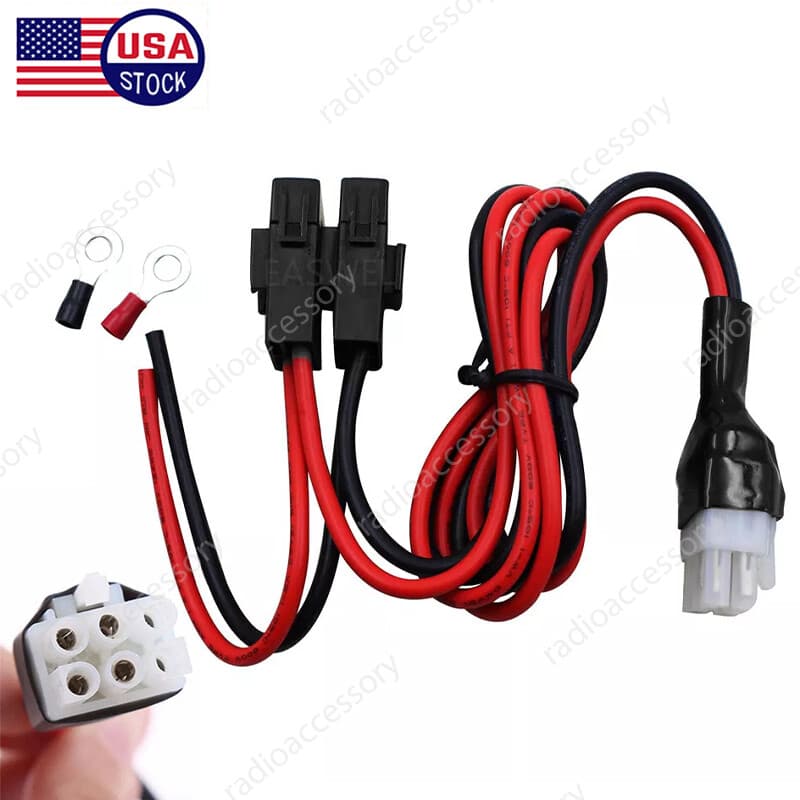 NEW 6pin DC Power Cord Cable for Icom IC-725 IC-706 IC-718 IC-746 IC-756 Radios