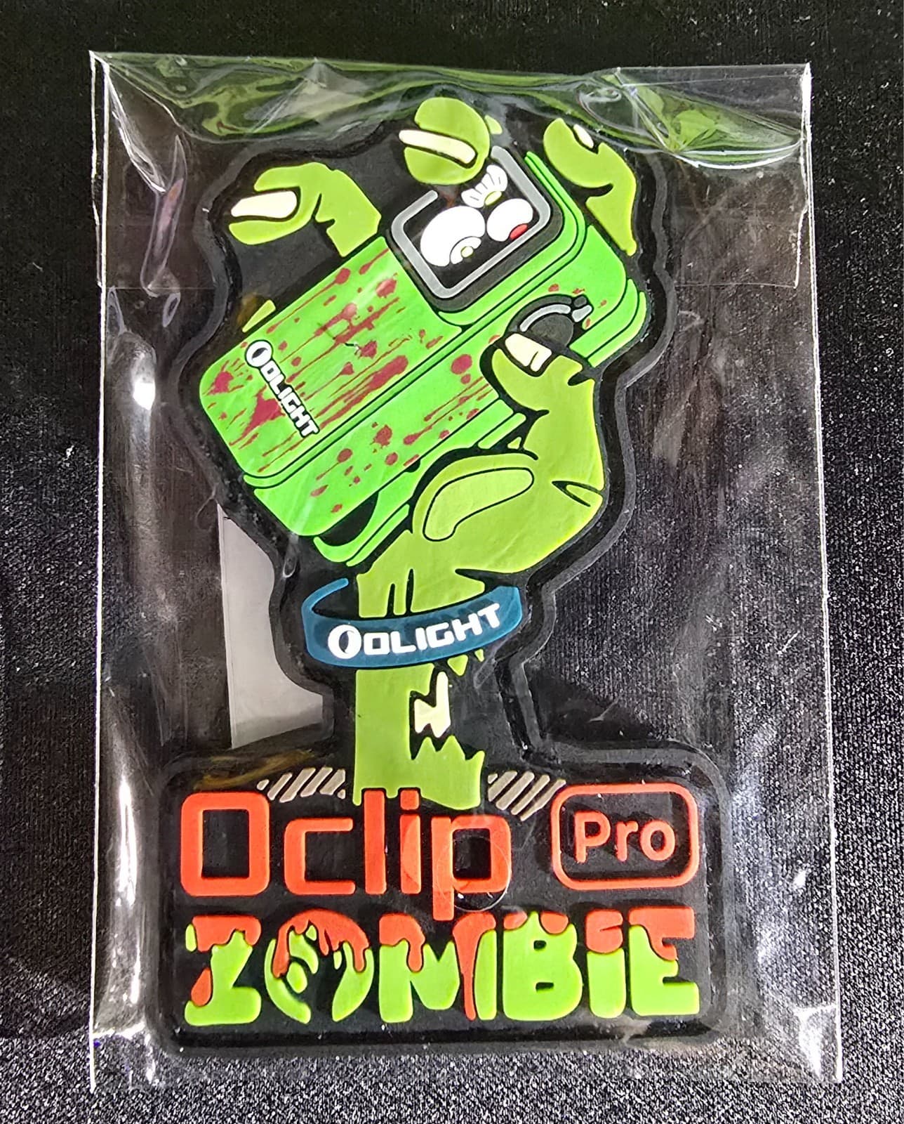 Olight Zombie Oclip Pro PVC Patch - Limited Edition Swag - Brand New Sealed