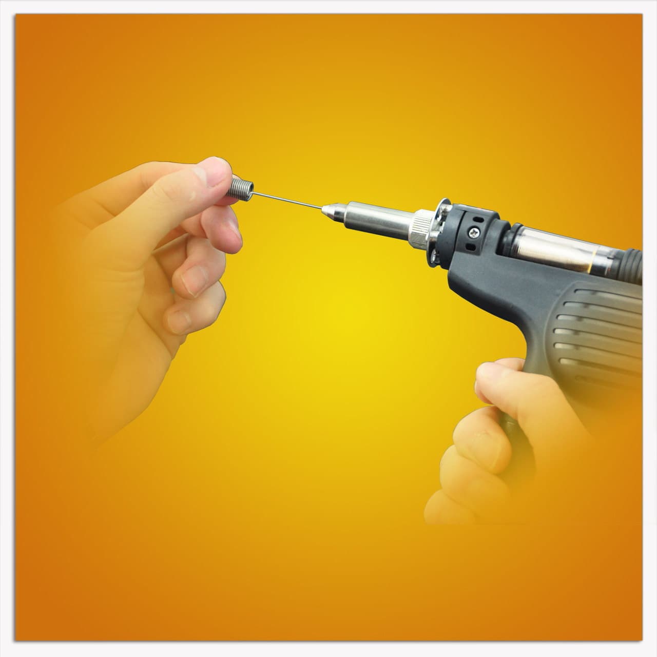 Aoyue 8800 Self Contained Desoldering Gun with Internal Vacuum Pump and Carry... 5