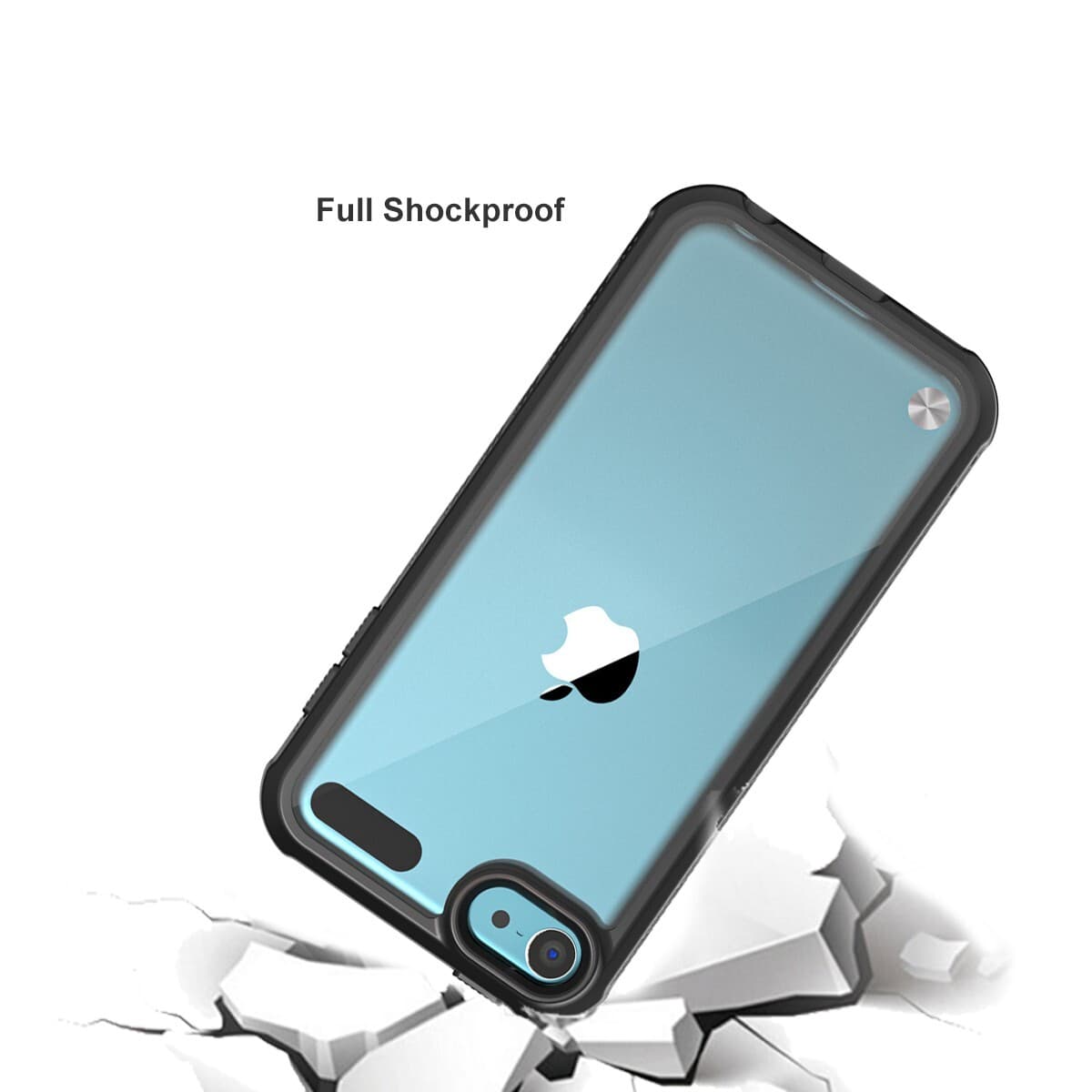 For Apple iPod Touch 7th/6th/5th Generation Case Shockproof Heavy Duty Cover blk 4